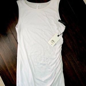 Tags on, never worn white lush body con dress